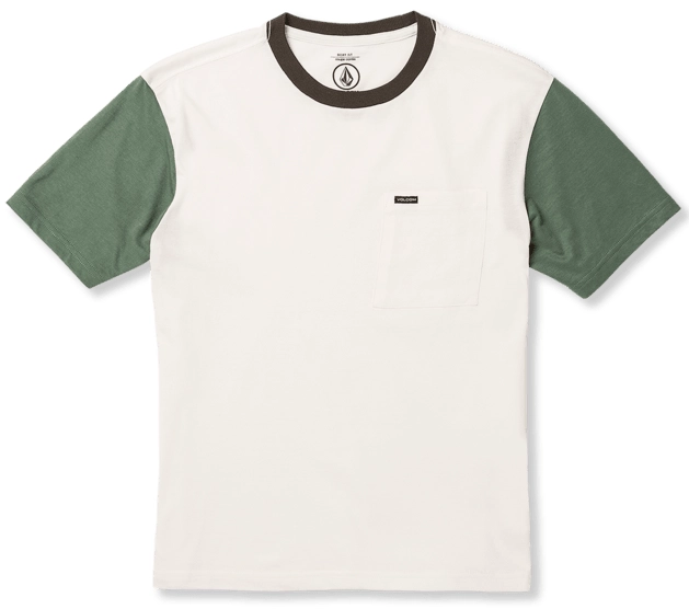 Volcom Overgrown SS Fir Green - XL/14år 