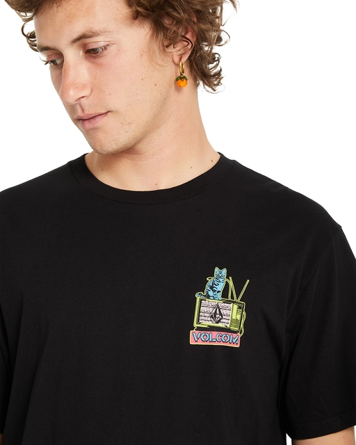 Volcom Catv BSC SS Tee Black - M 