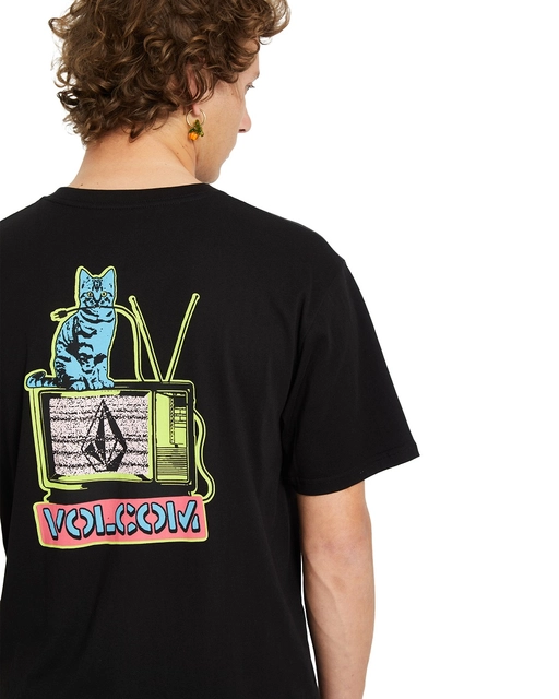 Volcom Catv BSC SS Tee Black - M 