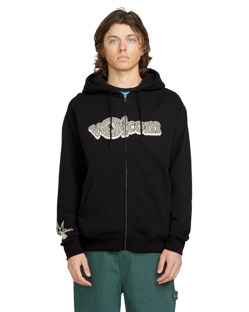 Volcom Ent Zip Black - M 