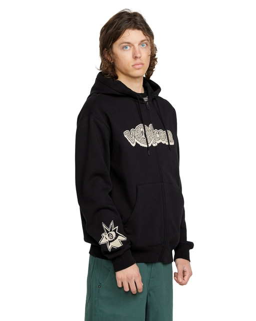 Volcom Ent Zip Black - M 