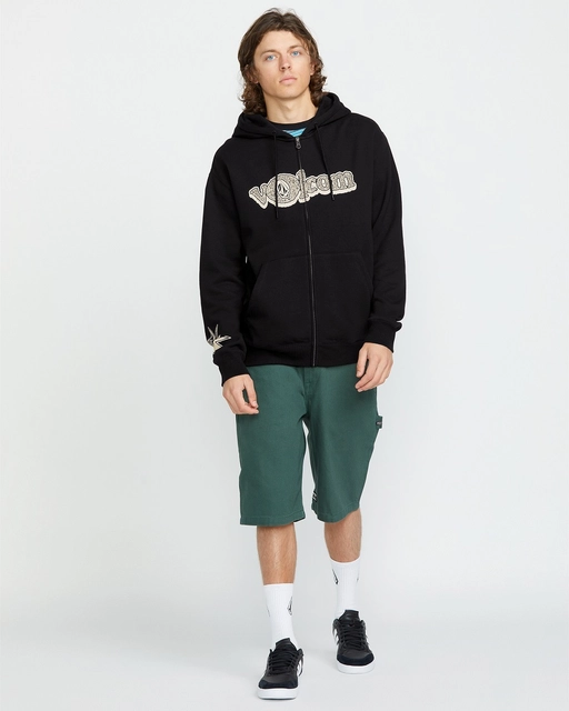 Volcom Ent Zip Black - M 