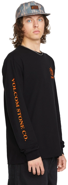 Volcom Excavator LS Tee Black - M 