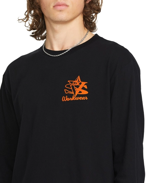 Volcom Excavator LS Tee Black - M 