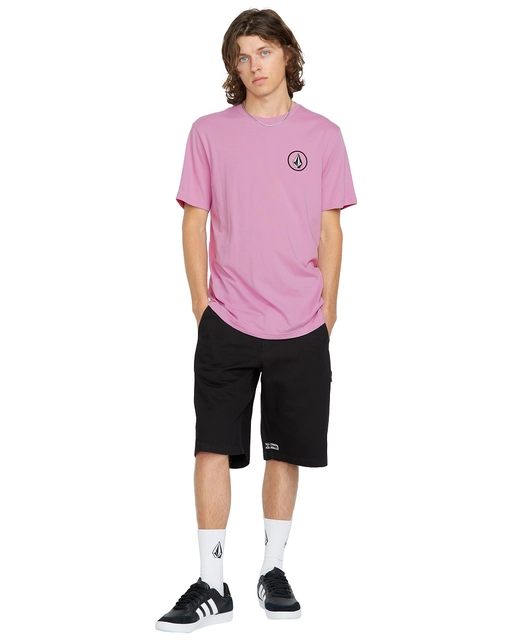 Volcom Iconic Stone SS Tee Steel Purple - M 