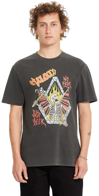 Volcom Just Beer PW SS Tee Black - S 