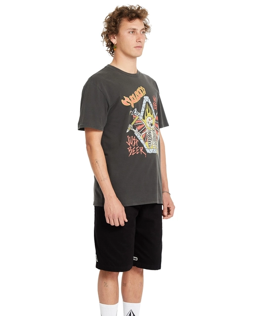Volcom Just Beer PW SS Tee Black - S 