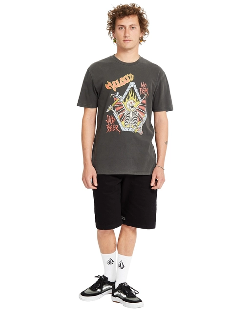 Volcom Just Beer PW SS Tee Black - S 
