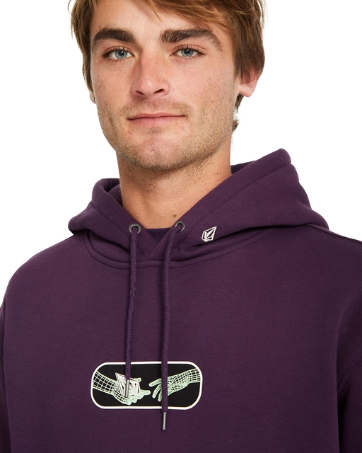Volcom Noder Pullover Grape Royale - S 