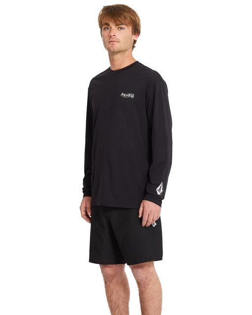 Volcom Pistol Surf LS Tee Black - M 