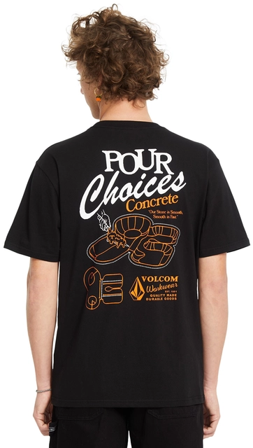 Volcom Pour Choices BSC SS Tee Black - S 