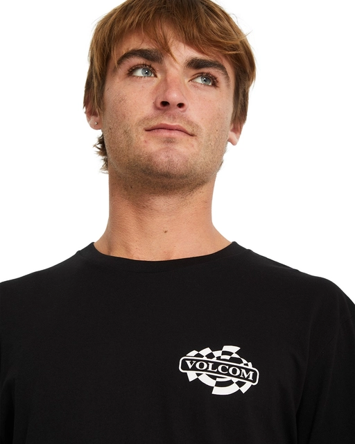 Volcom Startlog BSC SS Tee Black - M 