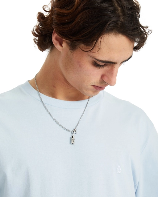 Volcom Stone Blanks BSC SS Tee Carolina Blue - S 