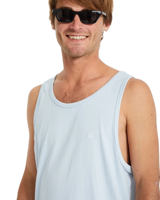 Volcom Stone Blanks BSC Tanktop Carolina Blue - M 
