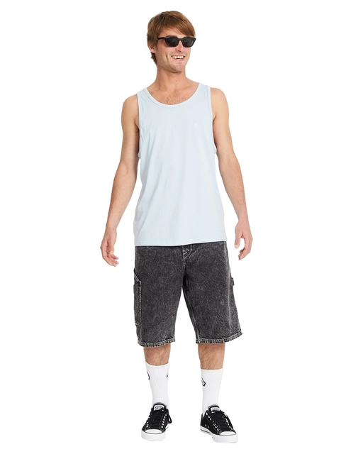 Volcom Stone Blanks BSC Tanktop Carolina Blue - M 