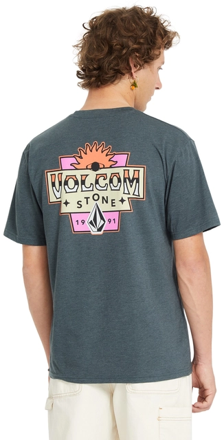 Volcom Sure Thing HTH SS Tee Dark Slate - M 