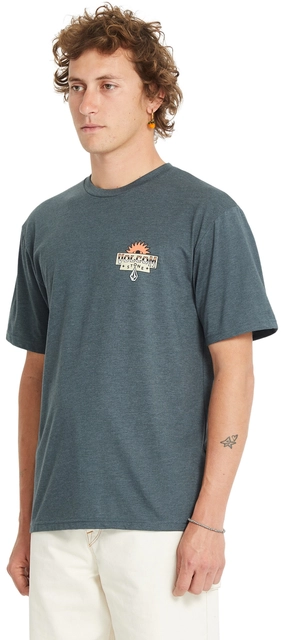 Volcom Sure Thing HTH SS Tee Dark Slate - M 