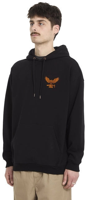 Volcom Hammered Pullover Black - L 