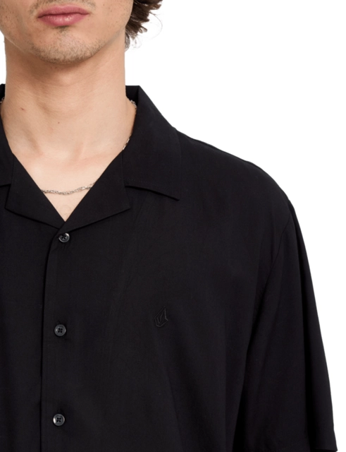 Volcom Single Stone SS Gloss Black - L 