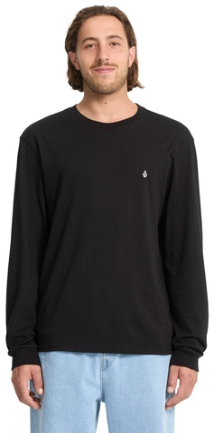 Volcom Stone Blanks Basic LS Tee Black
