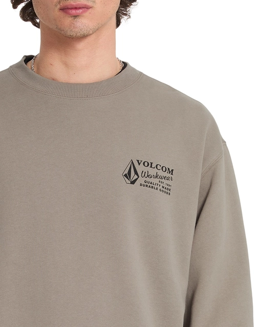 Volcom Workwear Crew Brindle - L 