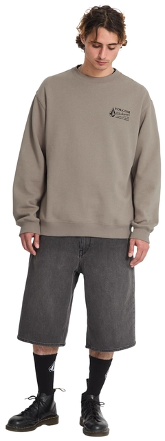 Volcom Workwear Crew Brindle - L 