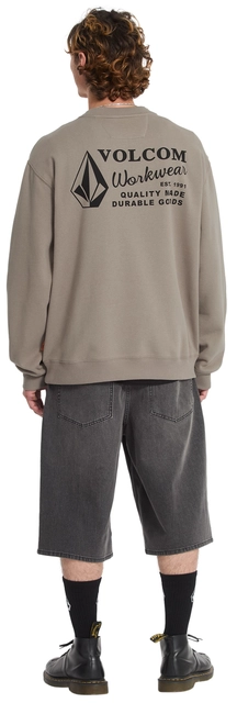 Volcom Workwear Crew Brindle - L 