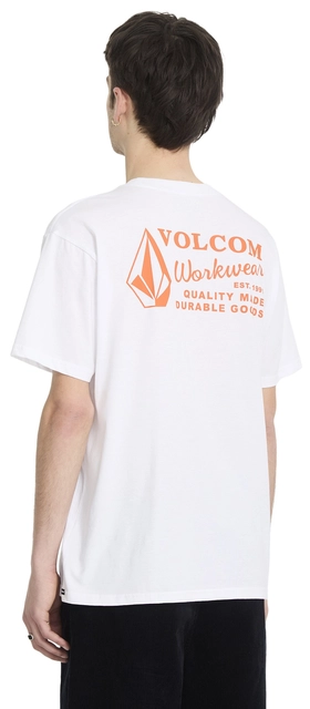 Volcom Workwear SS Tee White Combo - M 