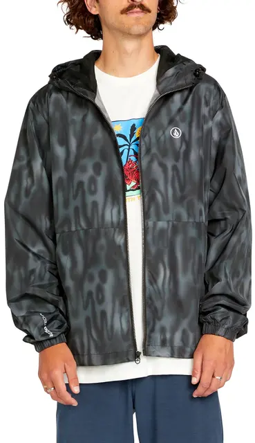 Volcom Phase 91 Jacket Asphalt Black - M 
