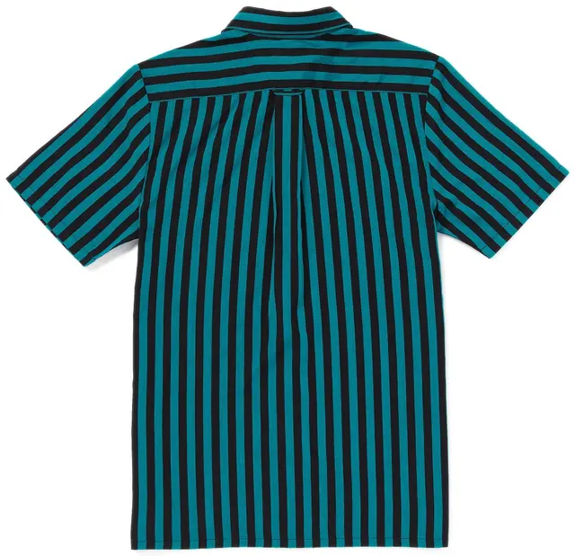 Volcom Schroff X Volcom Stripe SS Dusty Aqua - M 
