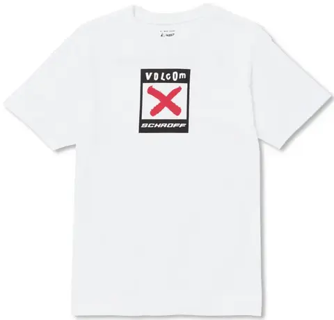 Volcom Schroff X Volcom SS Tee White